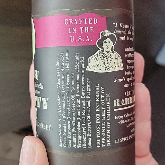 Outlaw Calamity Jane Body Wash 8 oz BRAND NEW! Smells, so good! Natur… - Picture 3 of 6